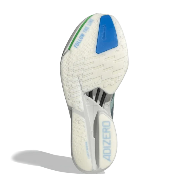 ⁦Adidas Adizero Adios Pro Hi-Res Aqua Iron Metallic Grey One⁩ – תמונה ⁦5⁩