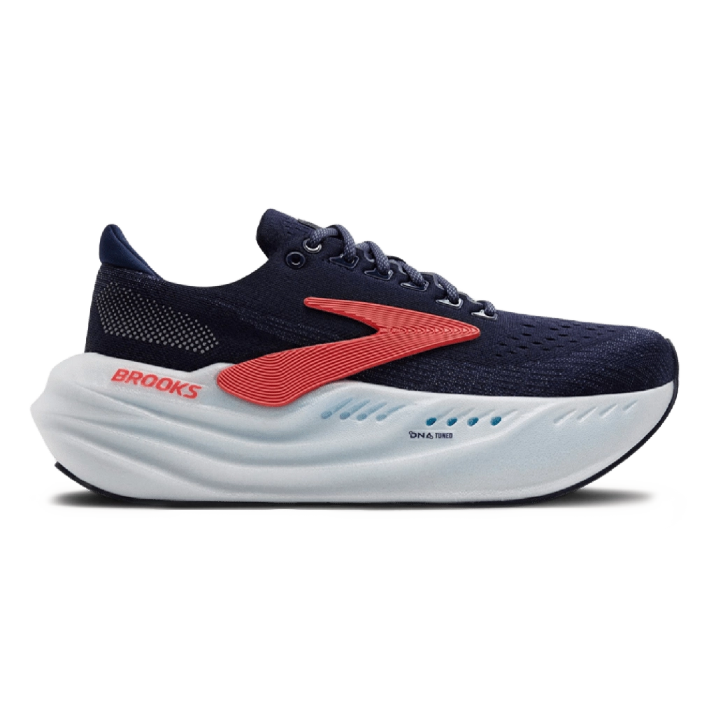 1 Brooks Glycerin Max Peacoat Blue Ribbon Hot Coral – תמונה 1