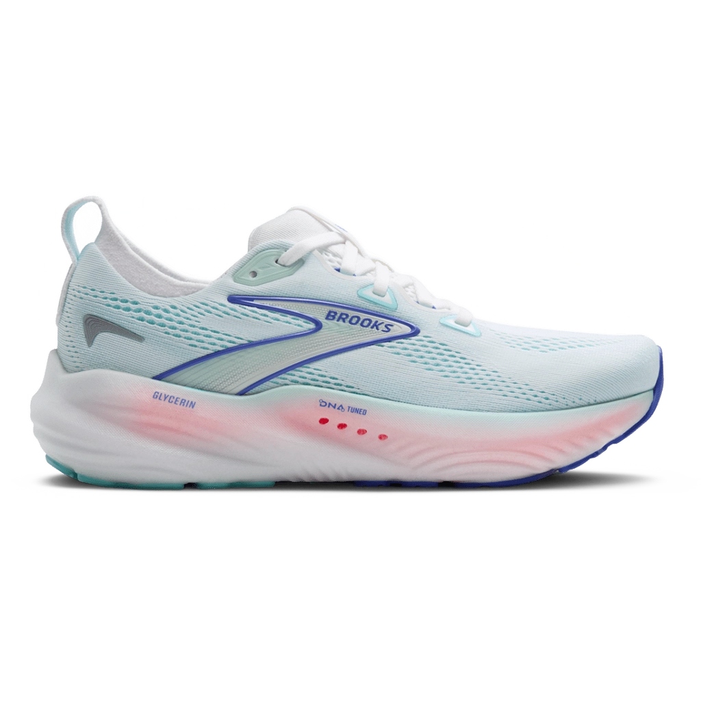 1 Brooks Glycerin 22 White Limpet Shell Amparo Blue – תמונה 1
