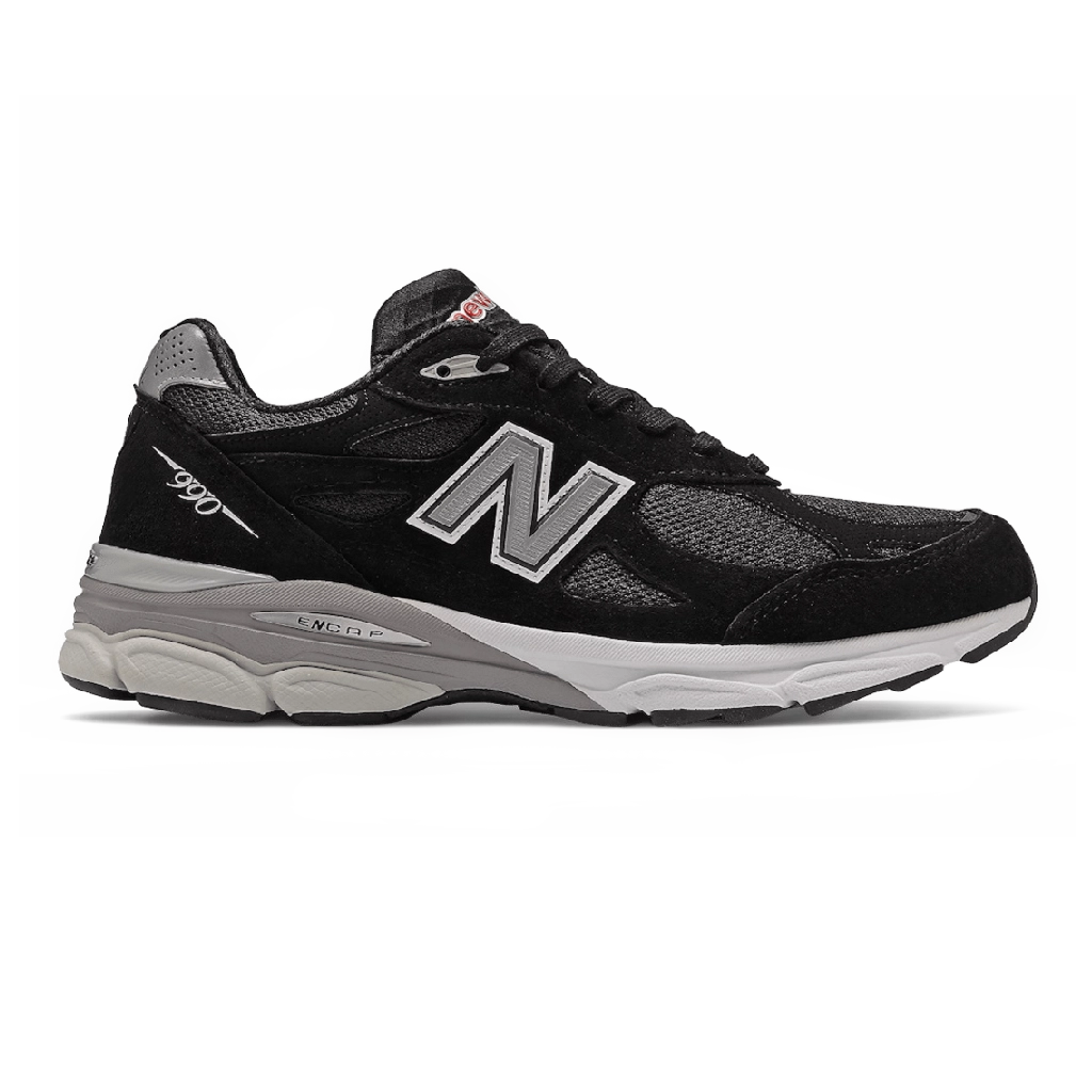 1 New Balance 990 Black White – תמונה 1