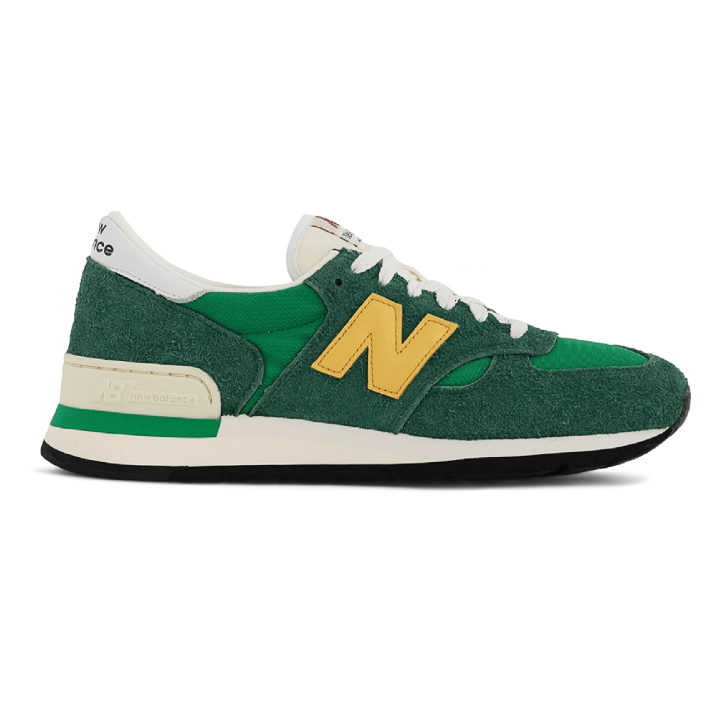 1 New Balance 990 Green Yellow White – תמונה 1