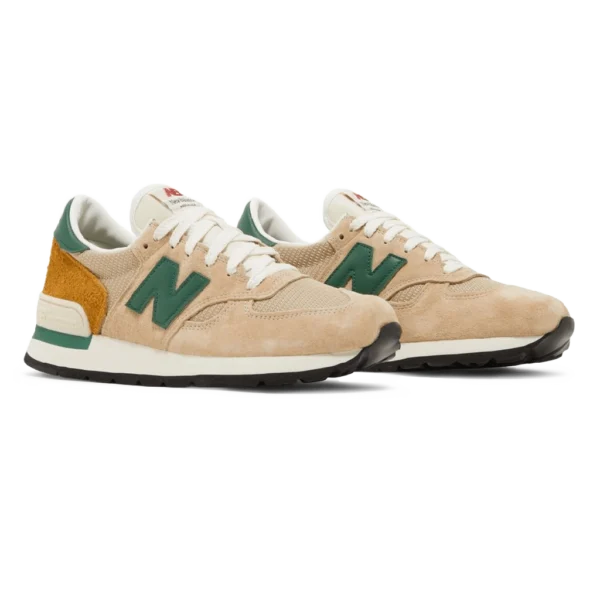 ⁦New Balance 990 Tan Green⁩ – תמונה ⁦2⁩