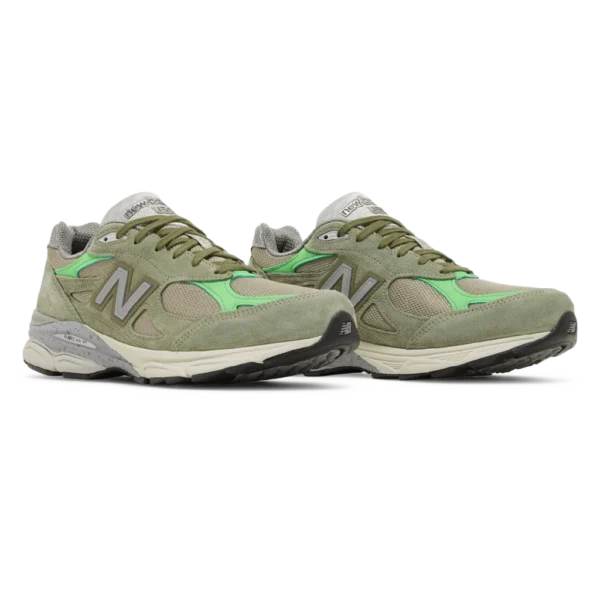 ⁦New Balance 990 Patta Olive Bright Green⁩ – תמונה ⁦2⁩