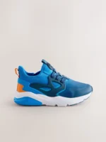 ⁦Blue Ombre Elastic Lace Street Trainers⁩ – תמונה ⁦3⁩