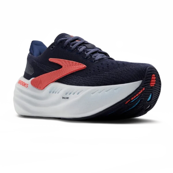 ⁦Brooks Glycerin Max Peacoat Blue Ribbon Hot Coral⁩ – תמונה ⁦2⁩