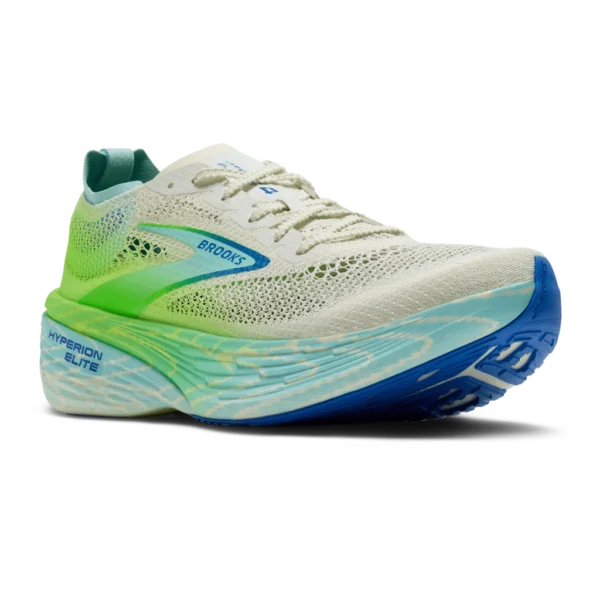 ⁦Brooks Hyperion Elite 4 Bluewash Green Gecko Cobalt⁩ – תמונה ⁦2⁩