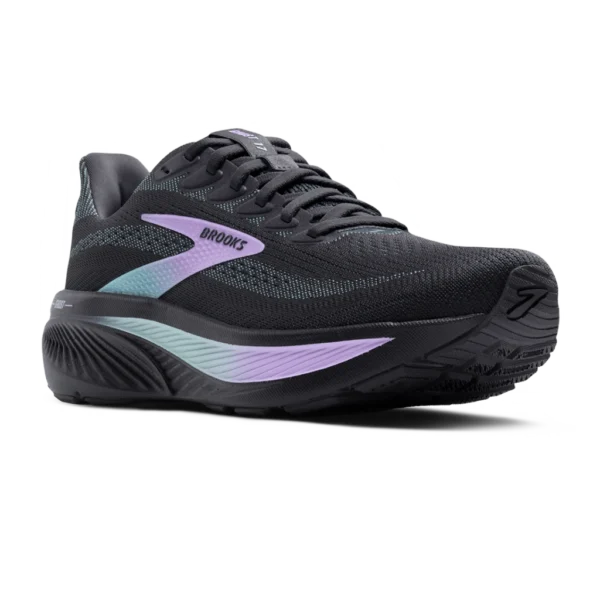 ⁦Brooks Ghost 17 Grey Clearwater Purple⁩ – תמונה ⁦2⁩
