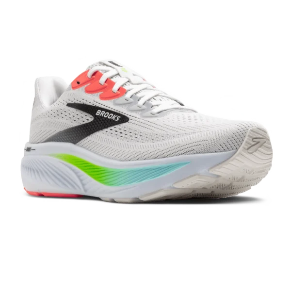 ⁦Brooks Ghost 17 White Pink Clay Gecko⁩ – תמונה ⁦2⁩
