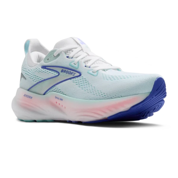 ⁦Brooks Glycerin 22 White Limpet Shell Amparo Blue⁩ – תמונה ⁦2⁩