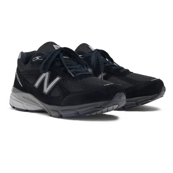 ⁦New Balance 990 Black Grey White⁩ – תמונה ⁦2⁩
