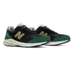 ⁦New Balance 990 Black Green⁩ – תמונה ⁦2⁩