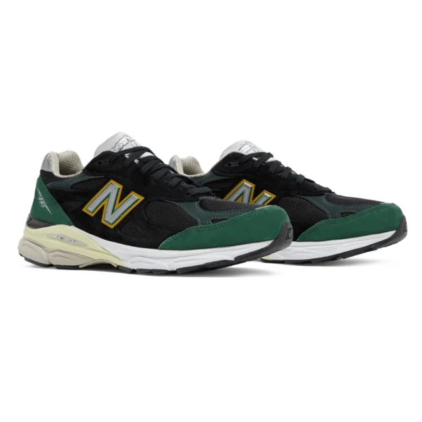 ⁦New Balance 990 Black Green⁩ – תמונה ⁦2⁩