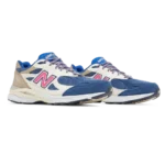 ⁦New Balance 990 "Kith" Daytona Tan Navy Pink⁩ – תמונה ⁦2⁩