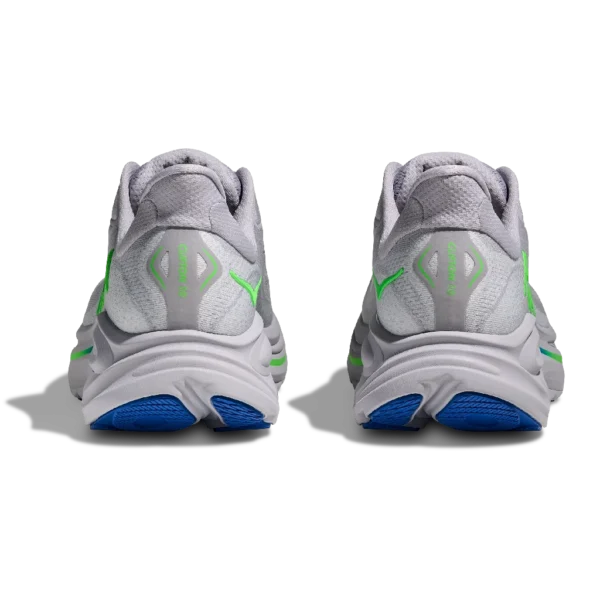 ⁦Hoka Clifton 10 Ash Grey Neon Green⁩ – תמונה ⁦3⁩