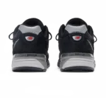 ⁦New Balance 990 Black Grey White⁩ – תמונה ⁦3⁩