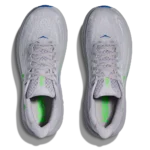 ⁦Hoka Clifton 10 Ash Grey Neon Green⁩ – תמונה ⁦4⁩