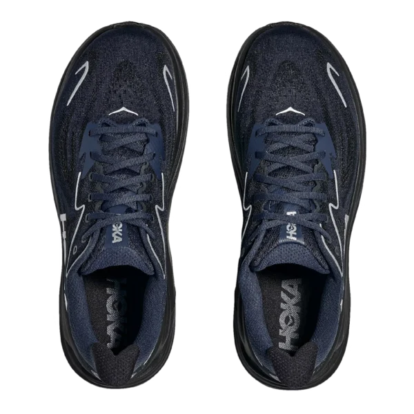 ⁦Hoka Clifton 10 Black Varsity Navy⁩ – תמונה ⁦4⁩