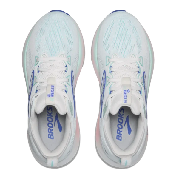 ⁦Brooks Glycerin 22 White Limpet Shell Amparo Blue⁩ – תמונה ⁦4⁩