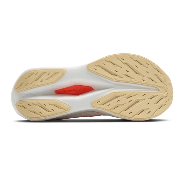 ⁦Brooks Hyperion Max 2 White Peach Coral⁩ – תמונה ⁦5⁩