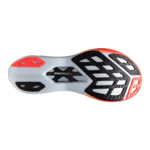 ⁦Brooks Hyperion Elite 4 Illusion Blue Coral Orange⁩ – תמונה ⁦5⁩