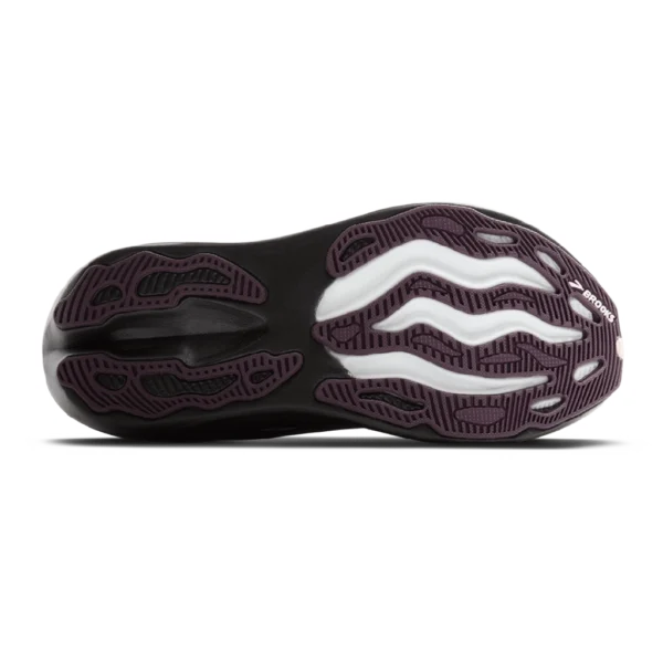 ⁦Brooks Glycerin Max Black Orchid Ice Grey⁩ – תמונה ⁦5⁩