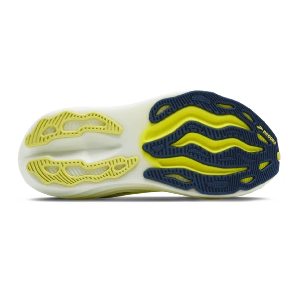 ⁦Brooks Glycerin Max Lime Navy Peony White⁩ – תמונה ⁦5⁩