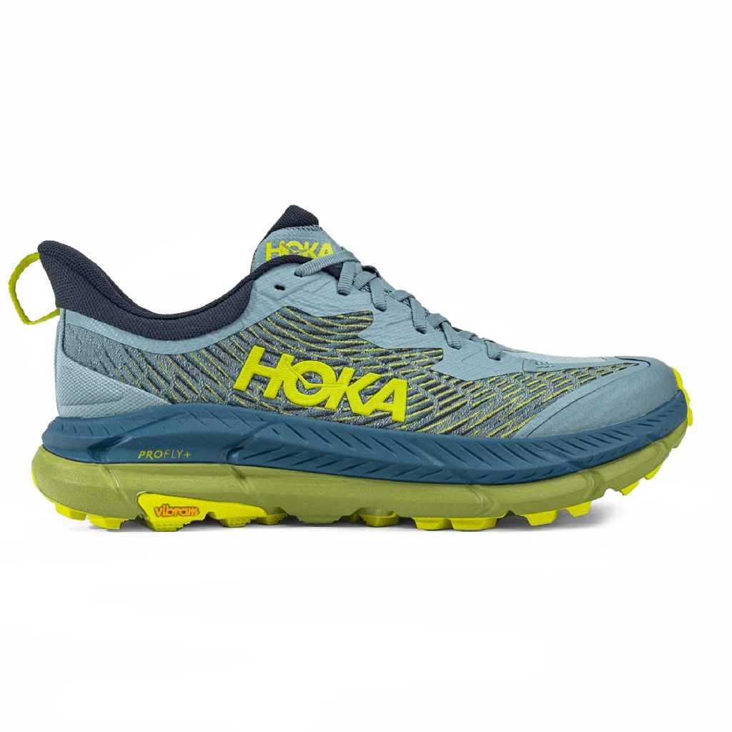 1 Hoka Mafate Speed 4 Blue Yellow – תמונה 1
