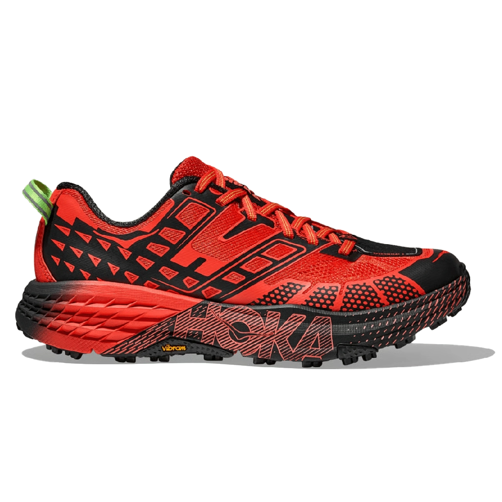 1 Hoka Speedgoat 2 Low Tomato Electric Green – תמונה 1