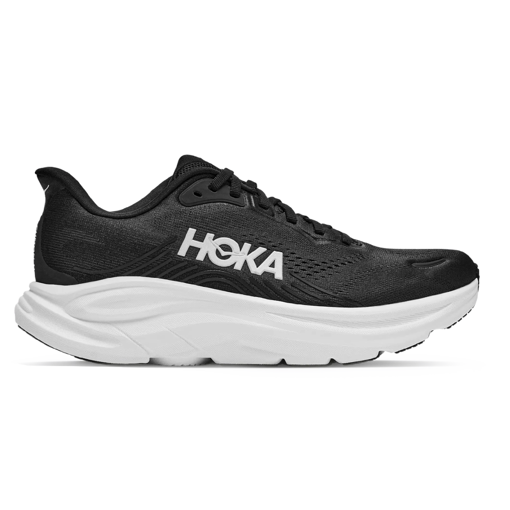 1 Hoka Clifton 11 Black White – תמונה 1