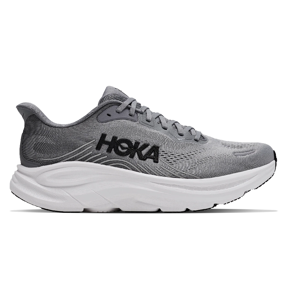 1 Hoka Clifton 11 Galactic Grey Stellar Grey – תמונה 1