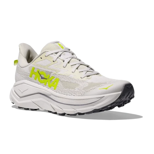 ⁦HOKA Challenger 8 White Neon Citrus⁩ – תמונה ⁦2⁩