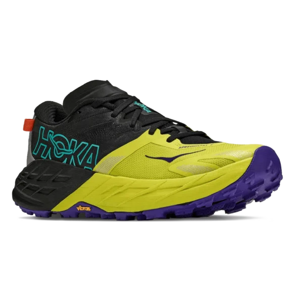 ⁦Hoka Speedgoat 7 Yellow Black⁩ – תמונה ⁦2⁩