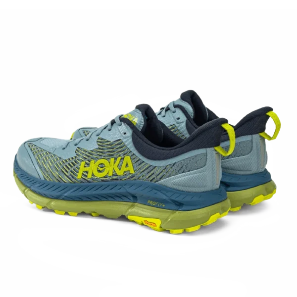 ⁦Hoka Mafate Speed 4 Blue Yellow⁩ – תמונה ⁦3⁩