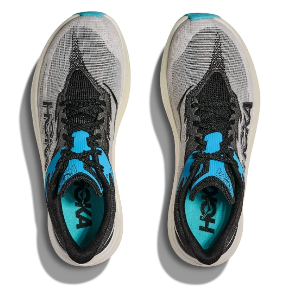 ⁦Hoka Rocket X 3 White Black Blue⁩ – תמונה ⁦4⁩