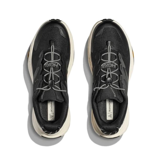 ⁦Hoka Transport Wide Black Alabaster⁩ – תמונה ⁦4⁩