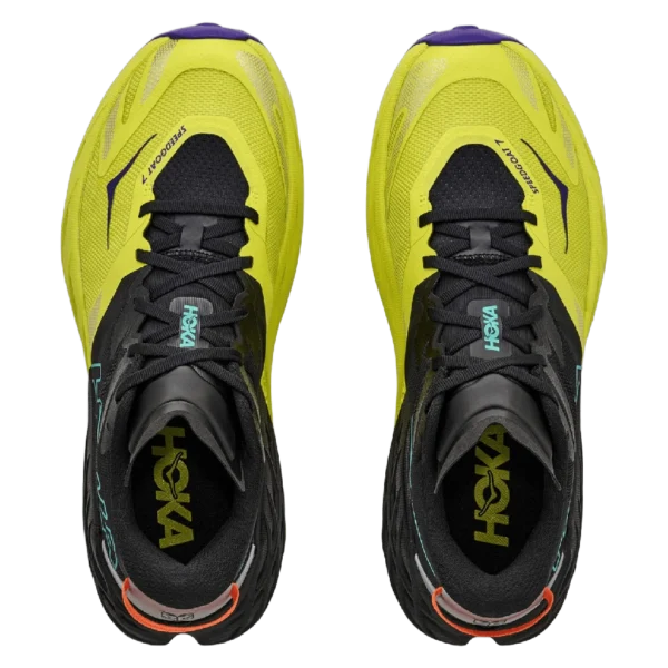 ⁦Hoka Speedgoat 7 Yellow Black⁩ – תמונה ⁦4⁩