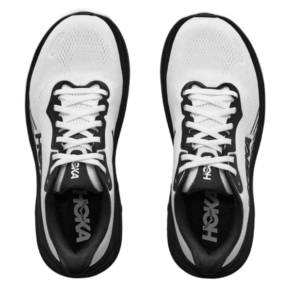 ⁦Hoka Clifton 11 White Black⁩ – תמונה ⁦4⁩