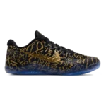 Nike Kobe 11 Protro Black Metallic Gold Blue