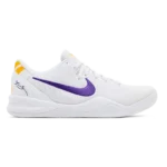 Nike Kobe 8 Protro "Lakers Home" White Court Purple Gold