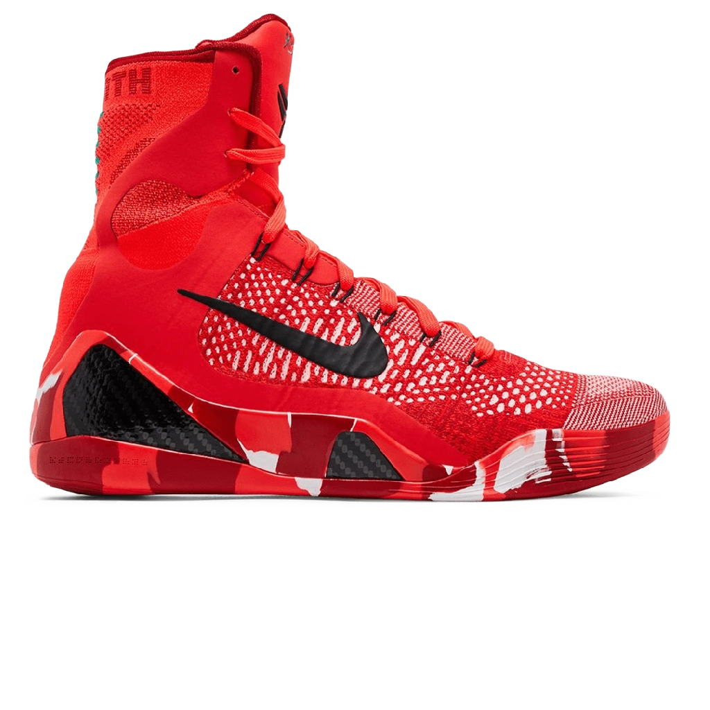 1 Nike Kobe 9 Elite High Protro Bright Crimson Emerald Green – תמונה 1