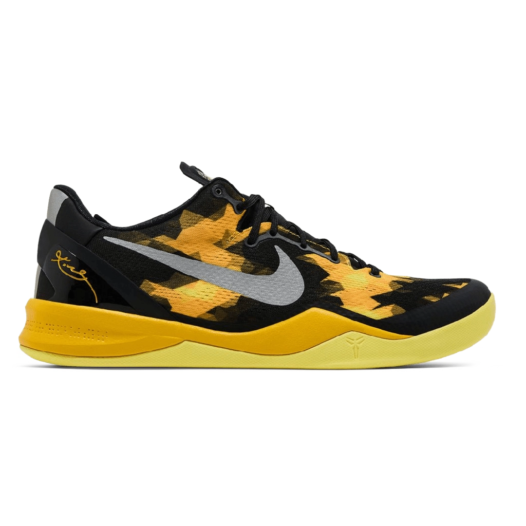1 Nike Kobe 8 System Sulfur Electric Black Vivid Sulfur Electric Yellow – תמונה 1