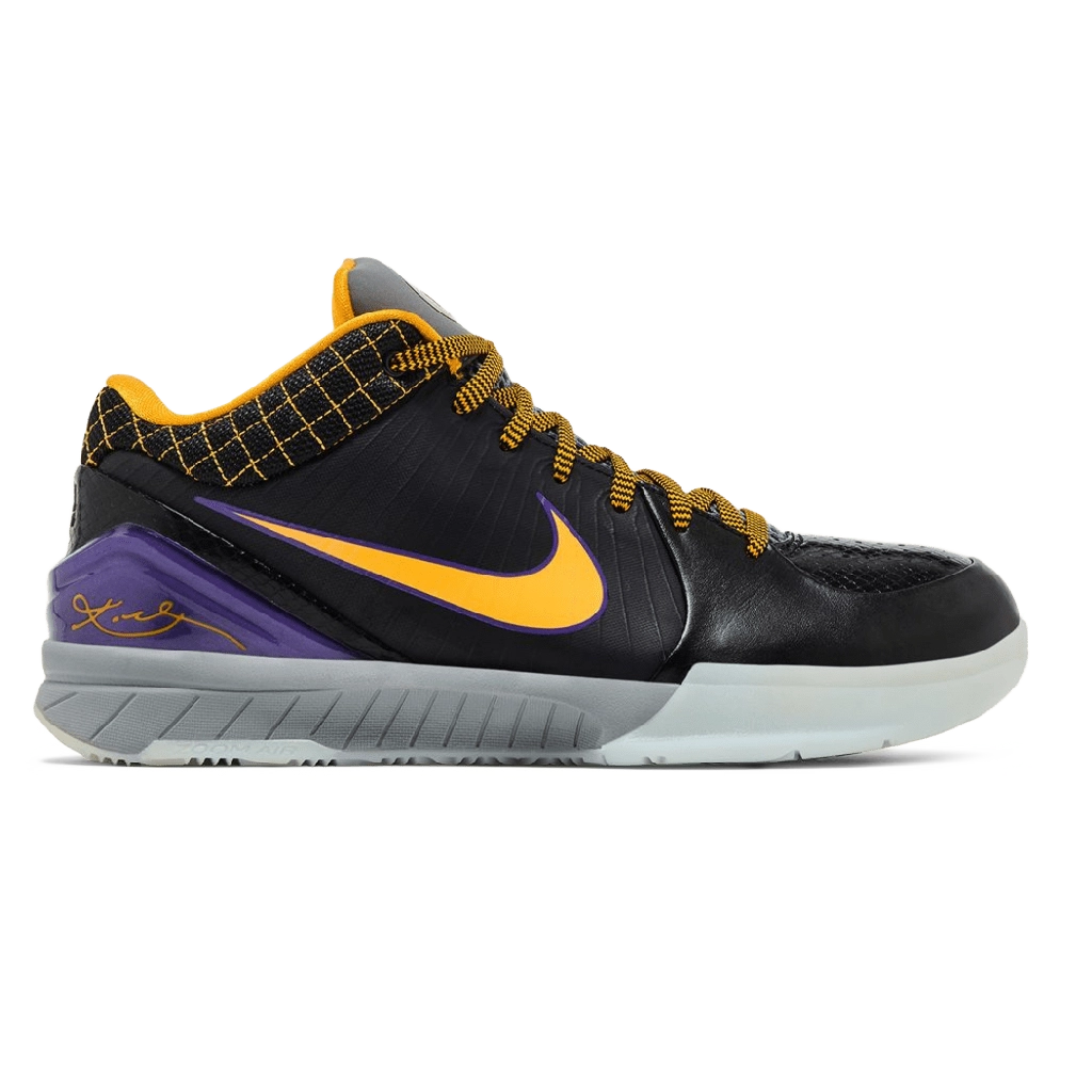 1 Nike Kobe 4 Protro Black Del Sol Varsity Purple – תמונה 1