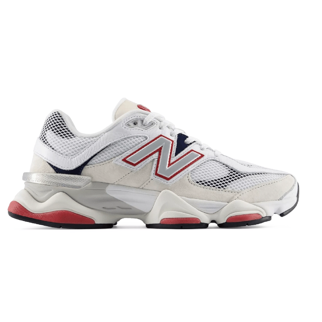 1 New Balance 9060 White Red – תמונה 1