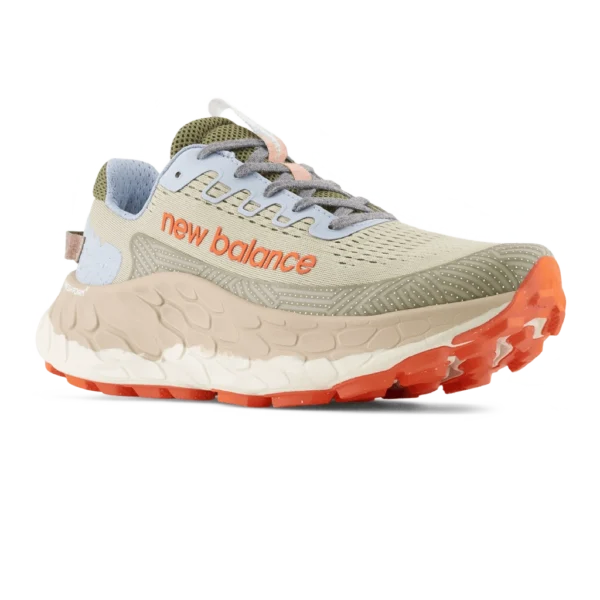 ⁦New Balance Fresh Foam X More Trail v3 Fatigue Green Poppy⁩ – תמונה ⁦2⁩