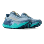 ⁦New Balance Fresh Foam X More Trail v3 Chrome Blue Terrarium⁩ – תמונה ⁦2⁩