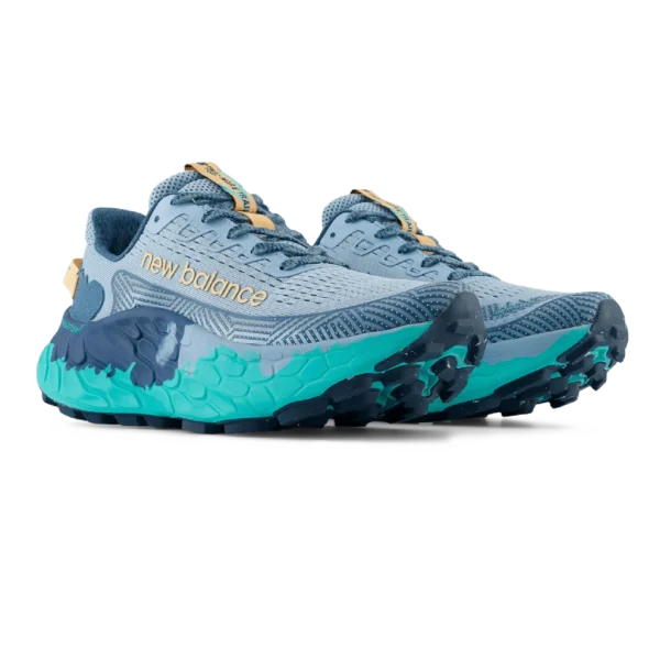 ⁦New Balance Fresh Foam X More Trail v3 Chrome Blue Terrarium⁩ – תמונה ⁦2⁩
