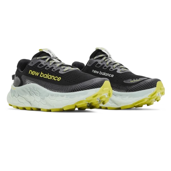 ⁦New Balance Fresh Foam X More Trail v3 Black Grey Green⁩ – תמונה ⁦2⁩