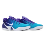 ⁦Nike Kobe 9 Low Protro Fierce Purple White Blue Lagoon⁩ – תמונה ⁦2⁩
