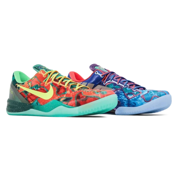 ⁦Nike Kobe 8 Protro "What The Kobe" Green Orange Blue⁩ – תמונה ⁦2⁩