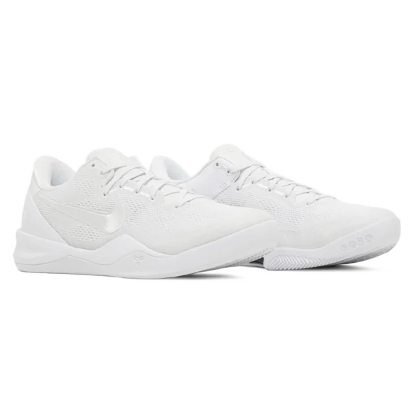 ⁦Nike Kobe 8 Protro "Halo" White⁩ – תמונה ⁦2⁩